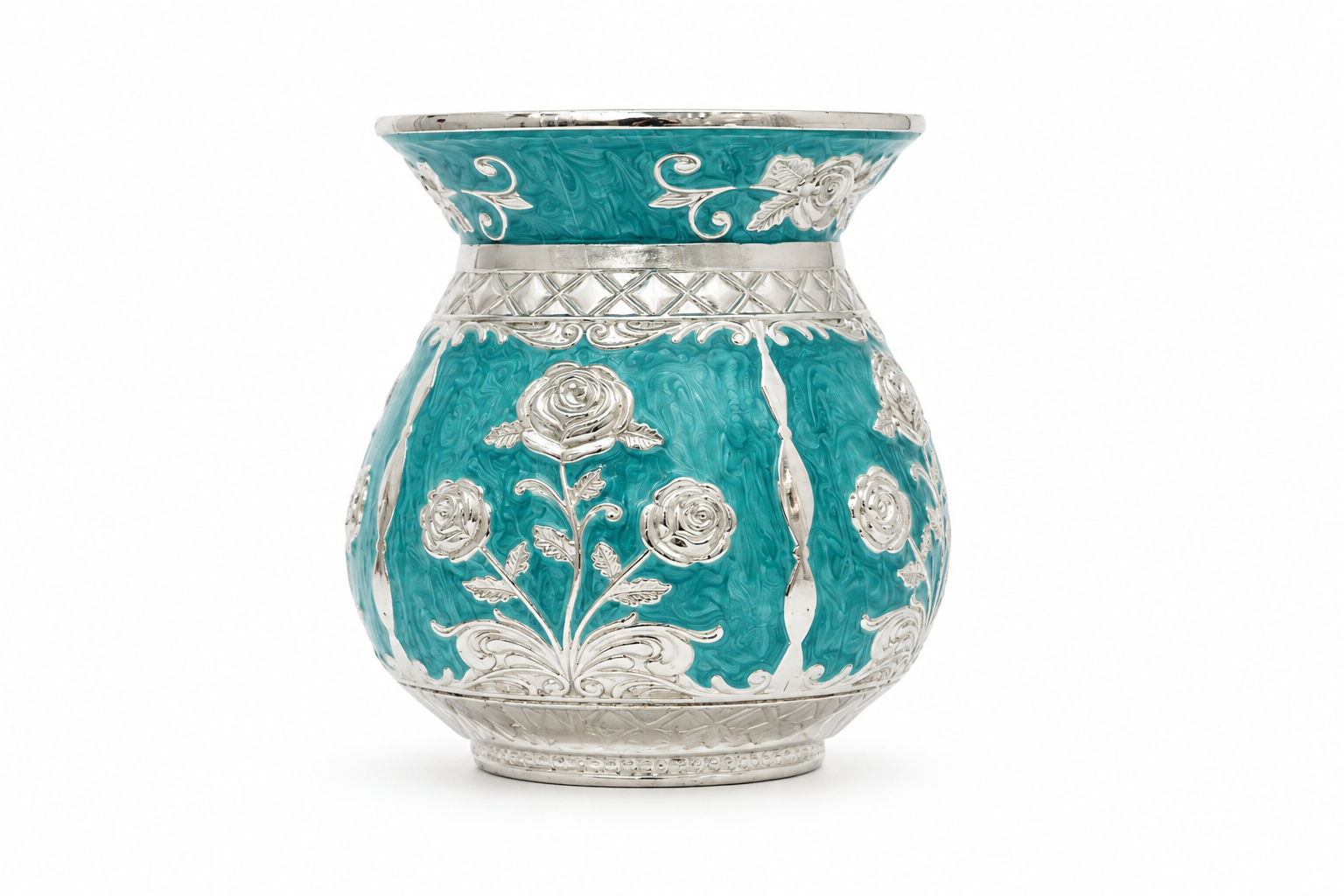 6 inc German Silver Lota